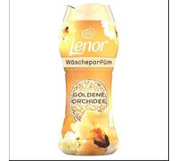 Lenor Parfumeur de machine à laver Perle – Fleurs d'or et vanille – 6 x 210 g