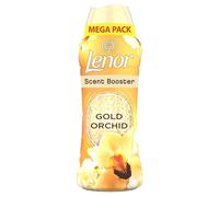 Lenor Perles booster de parfum de lessive en lavage, 570 g, orchidée dorée, un boost de fraîcheur jusqu'à 12 semaines de stockage