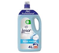 Lenor Professional Adoucissant, Vrac, 600 Lavages (3 x 4L) Brise Marine, Fraîcheur et Douceur Irrésistible