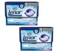 Lenor Détergent All-in-1 Gousses Fraîcheur d'Avril – Ultra pouvoir nettoyant – 2 x