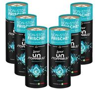 Lenor Unstoppables Parfum de Linge Frais Non Arrêt 6x 160g 12 Wl Long Frais