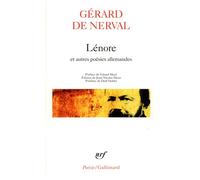 Lénore et autres poésies allemandes - Gérard De Nerval - Gallimard - Poche - Poésie