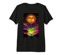 Lenormand Carte Soleil Oracle Céleste Art T-Shirt Haut de Gamme