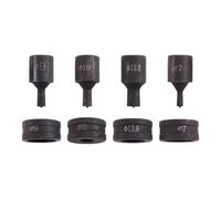 Lenotoon Acier à Haute Teneur en 4 PCS CH-70 Punch Hydraulique Punch Died Round Hole Moule D'Estampage Outils pour la Fabrication de Métaux