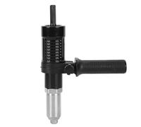 Lenotoon Riveter Head Set Electriclesslessless Riveter Tool Adaptateur Riveter Adaptateur Accessoires de Forage Haute Dureté