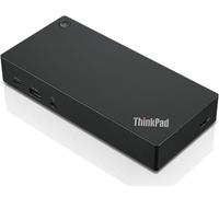 Lenovo 03X7609 station d'accueil Avec fil USB 3.2 Gen 2 (3.1 Gen 2) Type-A Noir