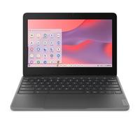 Lenovo 100e Chromebook Gen 4 11,6" HD Écran Tactile Ordinateur Portable Intel N100 0,8 GHz, 8 Go de RAM, 64 Go eMMC, ChromeOS, Gris Graphite