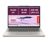 Lenovo PC portable Chrome 14M9610 14" OLED 60 Hz Kompanio Ultra 16 Go RAM 256 Go SSD Beige