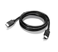 Lenovo Câble HDMI 0B47070 – HDMI Type A mâle vers A mâle, 2,00 m, 4K UHD, 10,2 Gbit/s, Noir