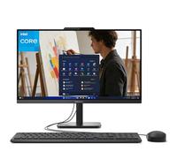 Lenovo 24 ordinateurs de bureau tout-en-un pour bureau à domicile, processeur Intel, FHD AIO 23,8", WiFi 6, Bluetooth 5.2, RJ-45, HDMI, clavier et souris - 16 Go de RAM, 512 Go SSD PCIe
