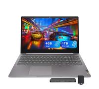 Lenovo 3i Chromebook FHD 15,6", Intel Celeron N4500, 4 Go LPDDR4X, 1 To de stockage (64 Go eMMC + station d'accueil 1 To), carte graphique Intel UHD, pavé numérique, webcam HD, Wi-Fi 6, Chrome OS