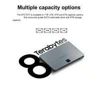 Lenovo 4 to disque SSD 870 EVO 500G 1 to 2 to disque dur interne HDD Sata3 2.5 pouces pour ordinateur portable micro-ordinateur de bureau 2TB