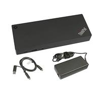 Origin Storage 40AF0135EU station d'accueil USB 3.2 Gen 1 (3.1 Gen 1) Type-A + Type-C Charbon de bois, Rouge