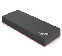 Lenovo 40AN0135EU Station d'accueil avec Fil Thunderbolt 3 Noir, Rouge
