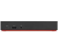 Lenovo 40AS0090DK - Filaire - USB 3.2 Gen 1 (3.1 Gen 1) Type-C - 3,5 mm - 10,100,1000 Mbps - Noir - 10 Gbps