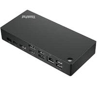 Lenovo ThinkPad Universal USB-C Dock Avec fil USB 3.2 Gen 1 (3.1 Gen 1) Type-C Noir