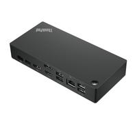 Lenovo ThinkPad Universal USB-C Dock Avec fil USB 3.2 Gen 1 (3.1 Gen 1) Type-C Noir
