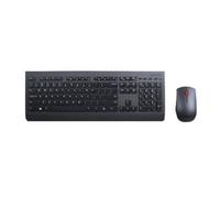 Lenovo 4X30H56809 clavier Souris incluse Bureau RF sans fil QWERTZ Allemand Noir