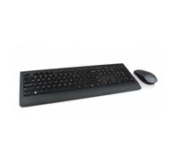 Lenovo 4X30H56824 clavier RF Wireless QWERTY Finlandais, Suédois Black - Claviers (Standard, Sans fil, RF Wireless, QWERTY, Black, Souris incluse)