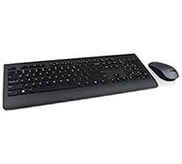 Lenovo 4X30H56829 clavier Souris incluse Universel RF sans fil QWERTY Anglais américain Noir