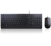 Lenovo 4X30L79894 - Taille complète (100%) - filaire - USB - Commutateur à membrane - noir - souris incluse