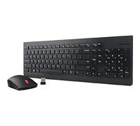 Lenovo 4X30M39472 clavier Souris incluse RF sans fil Allemand Noir