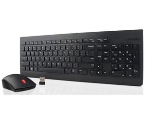 Lenovo 4X30M39497 clavier Souris incluse Universel RF sans fil QWERTY Anglais américain Noir