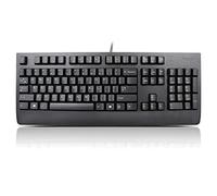 Lenovo 4X30M86917 clavier USB QWERTY Anglais britannique Noir - Claviers (Standard, Avec fil, USB, QWERTY, Noir)