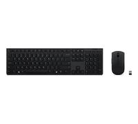 Lenovo 4X31K03961 clavier Souris incluse RF sans fil + Bluetooth Portuguais Gris