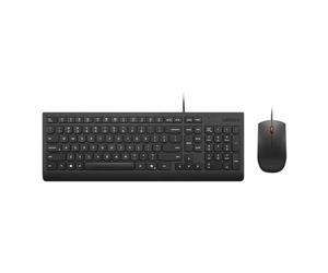 Lenovo 4X31R64409 tastiera Mouse incluso Universale USB Danese Nero (Keyboard Mouse Included - Universal Usb Danish Black - Warranty: 12M)