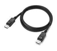 Lenovo 4X91U92142 câble DisplayPort 1,8 m Noir