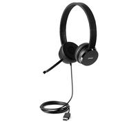 Lenovo 4XD0X88524 écouteur/casque Avec fil Arceau Bureau/Centre d'appels Noir