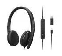 Lenovo 4xd1m45626 écouteur/casque Avec Fil Arceau Usb Type-c Noir
