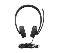 Lenovo 4XD1P83425 casque Avec fil Arceau Appels/Musique USB Type-A Noir
