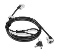 Lenovo Antivol câble Kensington NanoSaver 4XE1B81916 1,8 m à clé Noir