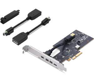 Lenovo 4XF1L53431 carte et adaptateur d'interfaces Interne Mini DisplayPort, Thunderbolt 4