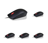 Lenovo 4Y50R20863 Essential Souris USB Noir One Size (Lot de 5)