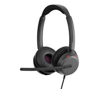 Lenovo 4Z21P85373 casque Avec fil Arceau Bureau/Centre d'appels USB Type-C / USB Type-A Noir