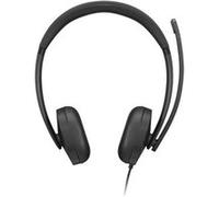 Lenovo 5000 - Micro-casque - sur-oreille - filaire - USB-C - noir - Certifié pour Microsoft Teams Noir