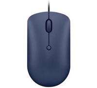Lenovo Souris d'ordinateur Filaire USB-C 540 pour PC, Ordinateur Portable, Ordinateur avec Windows ou Chrome OS - Design ambidextre - 4 Boutons - Taille compacte - Bleu Abysse