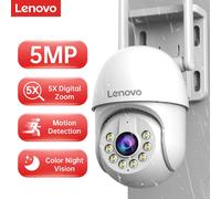 Lenovo 5MP caméra intelligente Wifi PTZ extérieure 5x Zoom numérique suivi automatique ONVIF CCTV caméra IP sécurité caméra de Surveillance vidéo
