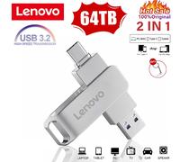 Lenovo 64 to USB3.0 clés Flash 2 to U disque haute vitesse métal clé étanche type-c mémoire 16 to clé USB disques USB 8 to 4 to 4TB