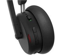 Lenovo 6550 - Micro-casque - sur-oreille - Bluetooth - sans fil - Suppresseur de bruit actif - noir - Certifié pour Microsoft Teams Noir