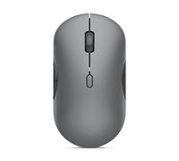 Lenovo 700 - Souris silencieuse sans Fil Multi-appareils (Optique Infrarouge, récepteur USB, Bluetooth 5.3 Double, Ergonomique, ambidextre, 1 Pile AA, Changement Facile Entre 3 appareils) - Gris