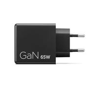 Lenovo Adaptateur secteur Dual USB‑C GaN Nano 65W – Charge rapide, volts réglables, câble 1,5 m Noir