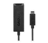 Lenovo Adaptateur Lenovo USB-C vers Ethernet - 4X90S91831 Black