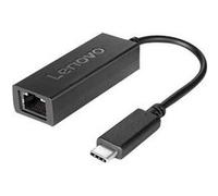 Lenovo - Adaptateur réseau - USB-C - USB-C + Gigabit Ethernet - pour ThinkPad P15 Gen 1; P15v Gen 1; T14 Gen 1; T14s Gen 1; T15 Gen 1; T15g Gen 1; T15p Gen 1 G