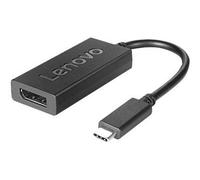 Lenovo - Adaptateur USB / DisplayPort - USB-C (M) pour DisplayPort (F) - DisplayPort 1.2a - support 4K - pour ThinkBook 14s Yoga G2 IAP; ThinkCentre M75t Gen 2; ThinkPad T14s Gen 3; X1 Nano Gen 2