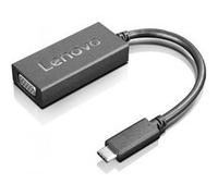 Lenovo - Adaptateur USB / VGA - HD-15 (VGA) (M) pour 24 pin USB-C (M) - support 1920 x 1200 (WUXGA) - CRU - pour IdeaPad 5 14; IdeaPad Gaming 3 15; Legion 5 Pro 16; ThinkBook 14 G4+ IAP; 14s Yoga G2 I