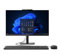 Lenovo AIO Ordinateur de bureau tout-en-un FHD 24" pour bureau à domicile, processeur Intel 4 cœurs, 8 Go de RAM DDR4, SSD PCIe 512 Go, WiFi 6, Bluetooth 5.2, HDMI, noir, Windows 11 Home